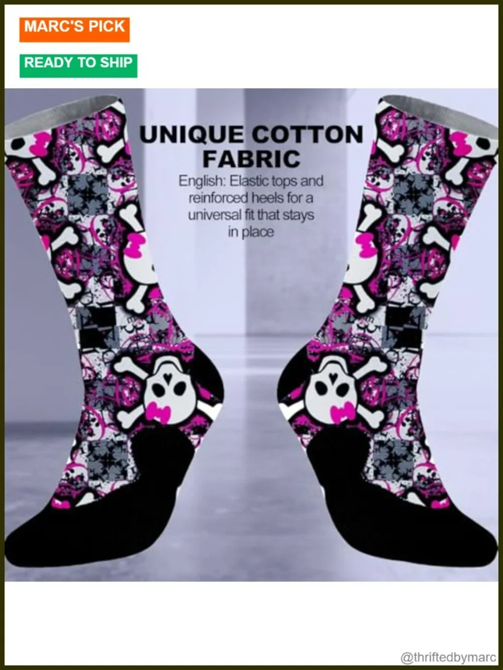 Funny Novelty Socks Crazy Patterned Graffiti Geometric Unisex Mid-Calf High